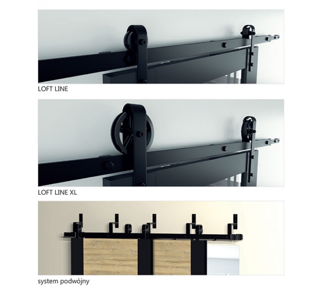 Voster - POSUVNÝ SYSTÉM - LOFT Line XL