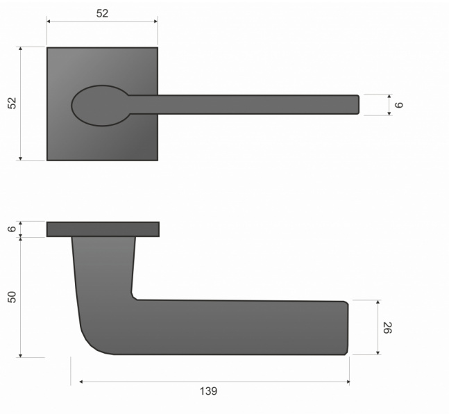 kľučka Infinity Line - STINGER KSR BOO