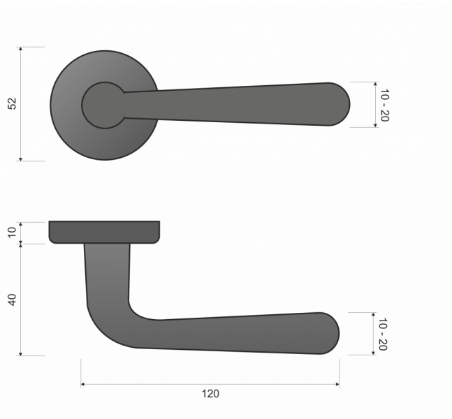 kľučka Infinity Line - LEA KLE GOO