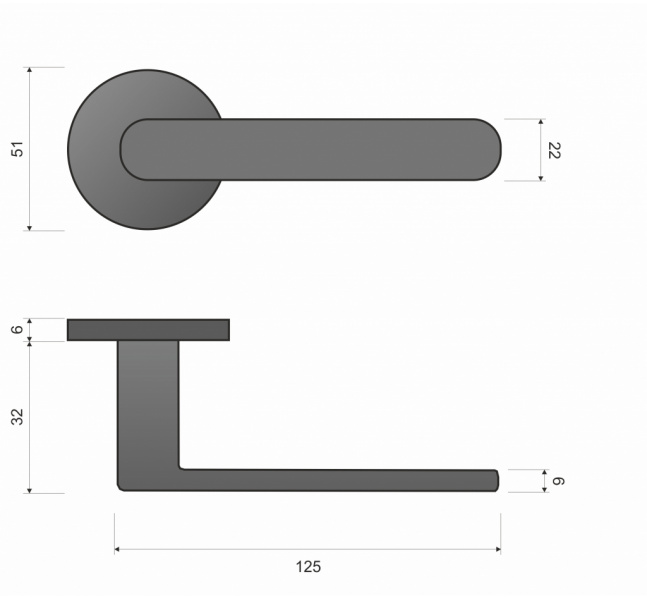 kľučka Infinity Line - WENUS FIT KWF O BOO