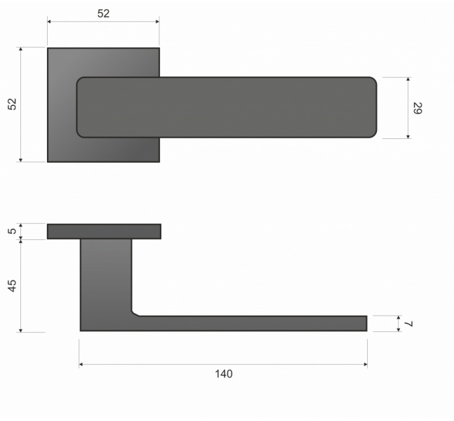 kľučka Infinity Line - IMPERIA KIMP S M700