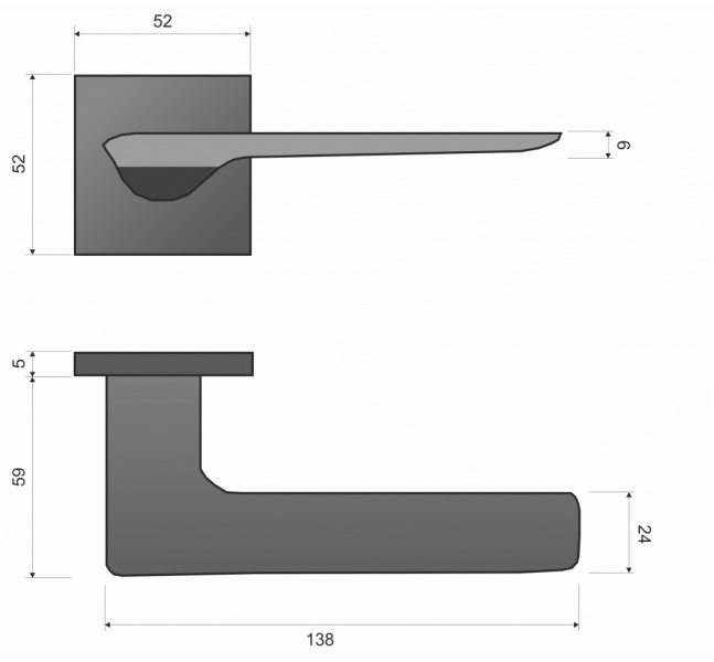 kľučka Infinity Line - LINEA KLIN S700