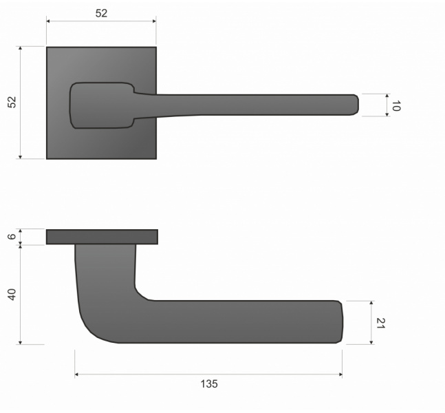 kľučka Infinity Line - SOLO KSO BOO