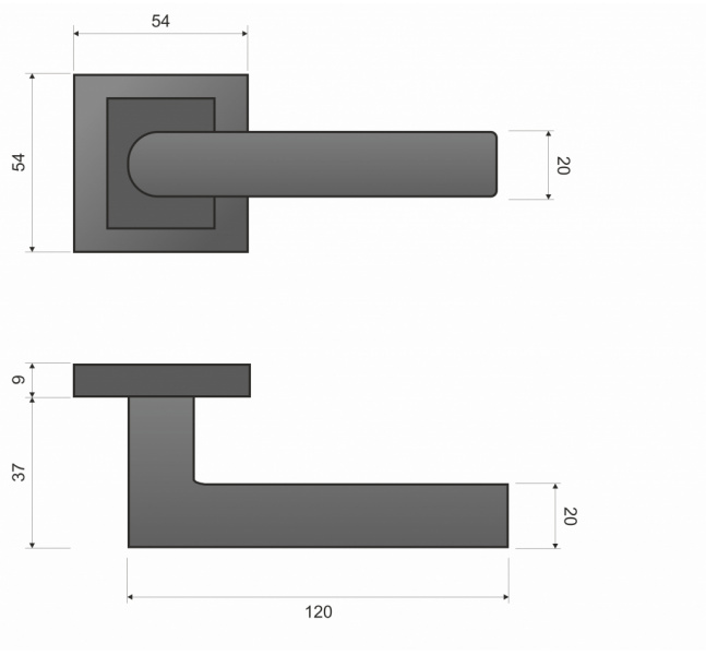 kľučka Infinity Line -  KARO KRO 100