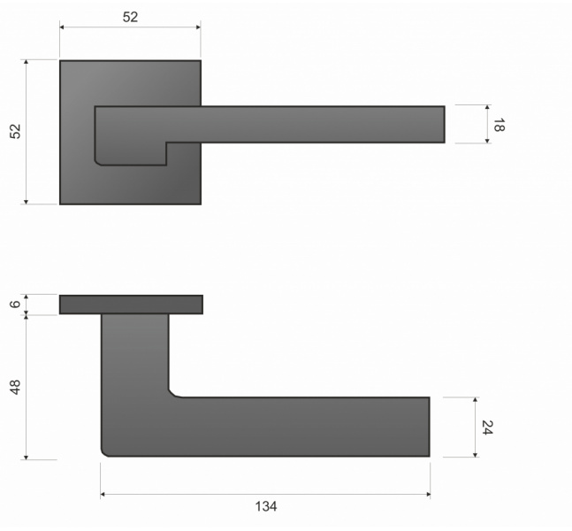 kľučka Infinity Line -  ASTRA KSA BOO