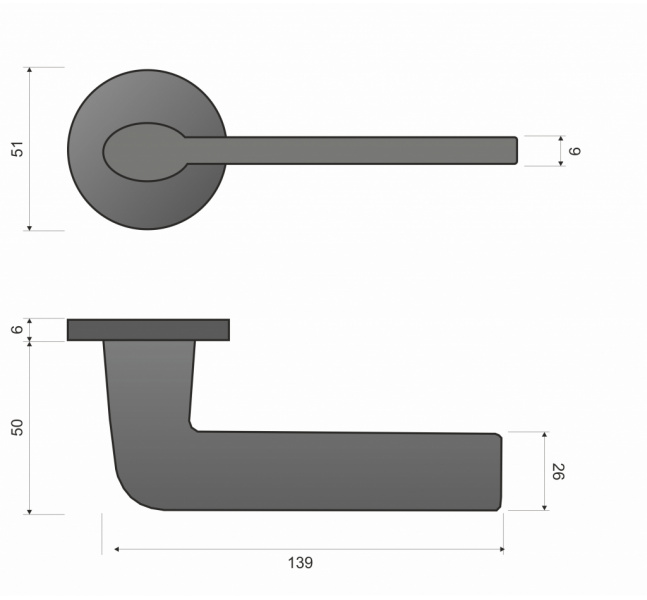 kľučka Infinity Line - STINGER KSR O GOO