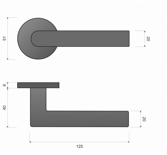 kľučka Infinity Line - RONDA KRD O BOO